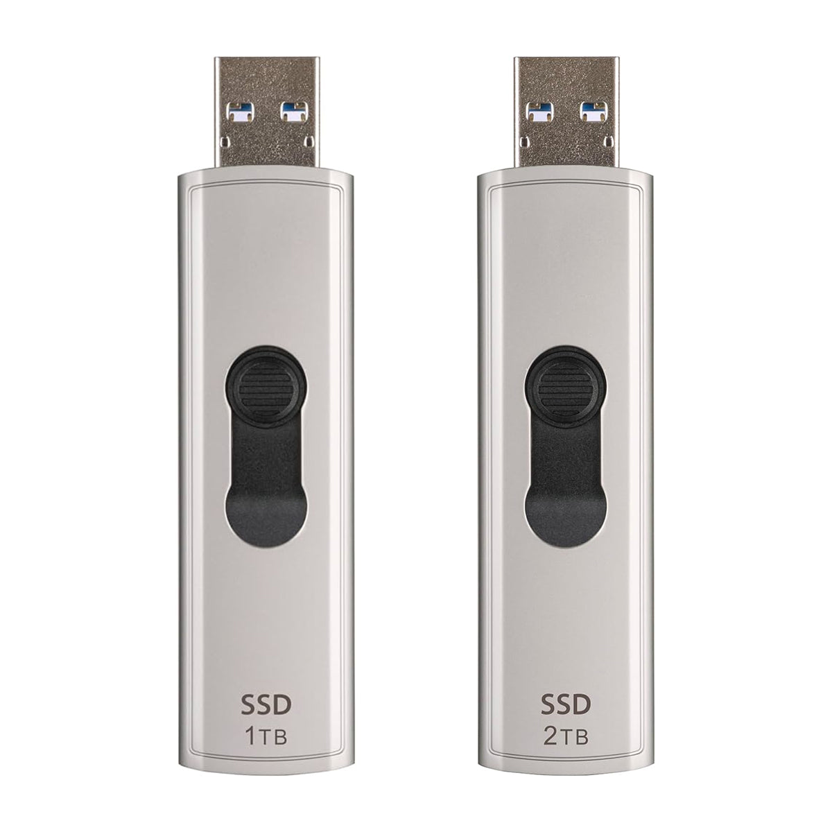 Transcend ESD320A USB 10Gbps Read up to 1050MB/s Type-A Portable SSD (1TB, 2TB) (TS1TESD320A, TS2TESD320A)