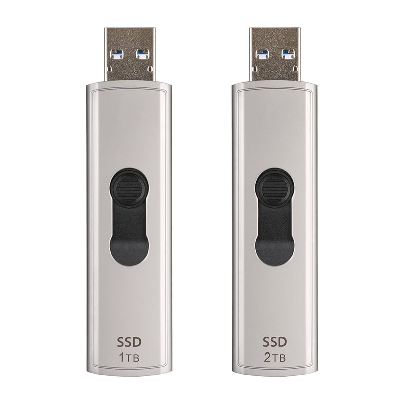 Transcend ESD320A USB 10Gbps Read up to 1050MB/s Type-A Portable SSD (1TB, 2TB) (TS1TESD320A, TS2TESD320A)