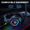 Onikuma K10 RGB 7.1 Wired Gaming Headset (Black)