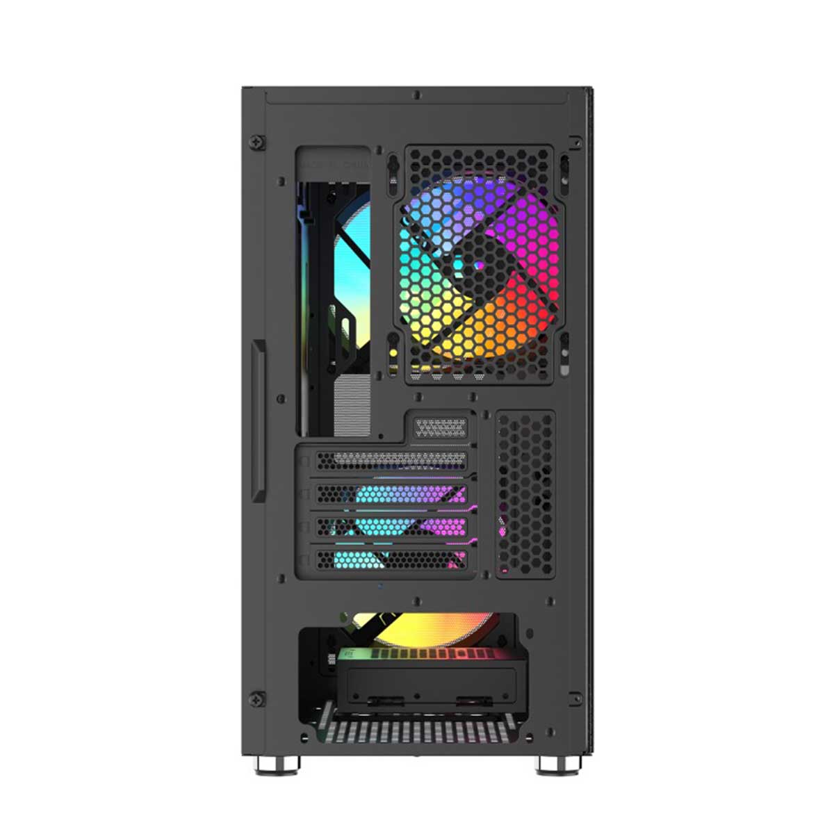 Sama S30 Mid-Tower with High Airflow Front Panel PC Case (Black) (S30-BKMP3AX1-GL)

