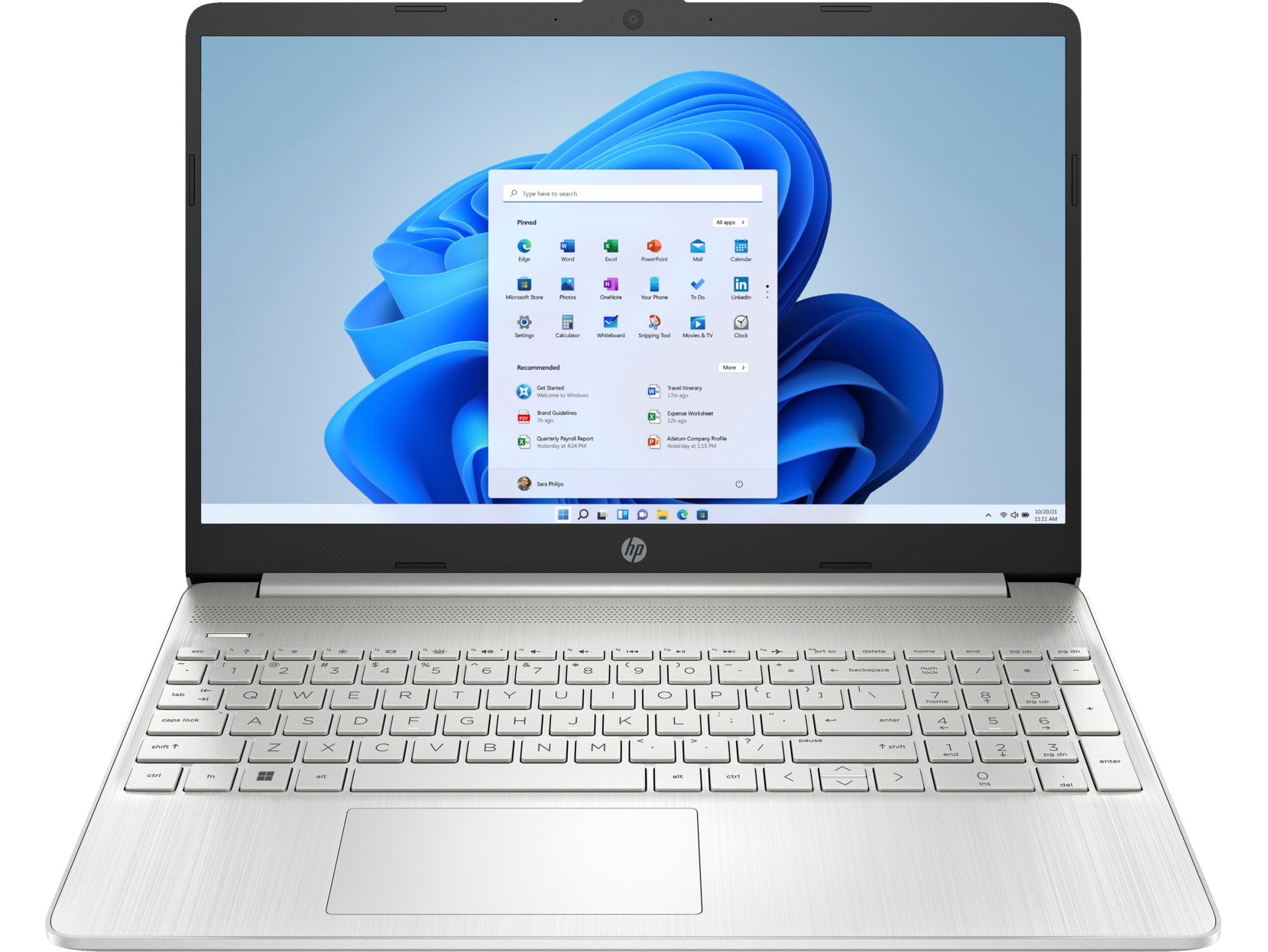 HP 15S-EQ3082AU 15.6" Laptop (Natural Silver)