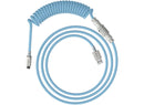 HyperX USB-C Coiled Cable  (Light Blue/White) (6J680AA)