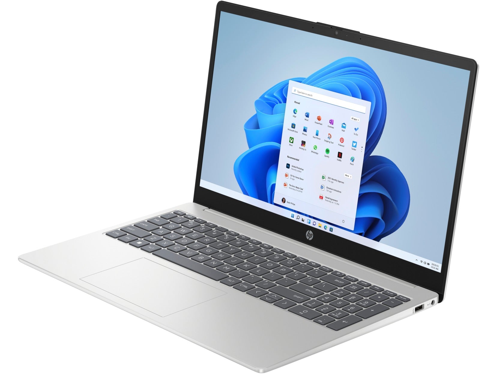 HP 15-FC0051AU 15.6" Laptop (Natural Silver)