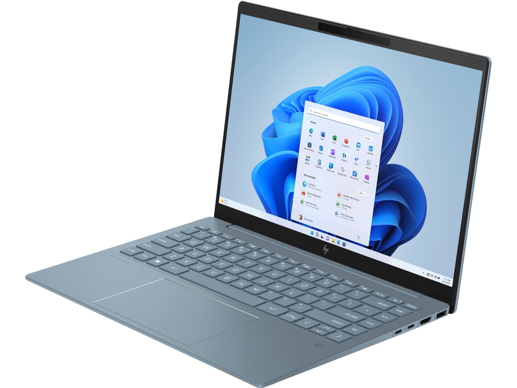 HP Pavilion Plus 14-EW0071TU Laptop (Moonlight Blue)
