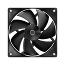 Ocypus Delta F12 3-in-1 120mm PWM Performance Fan Triple Pack (Black, White)
