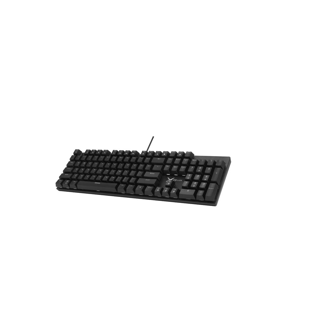 Delux KM55U 104-Keys Wired Mechanical Gaming Keyboard