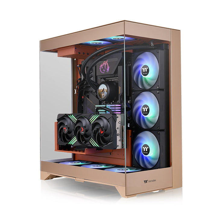 Thermaltake CTE E550 TG Gravel Sand Mid Tower PC Case