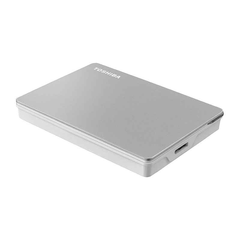 Toshiba Canvio Flex 4TB 2.5" USB 3.2 Portable External Hard Drive (Silver)