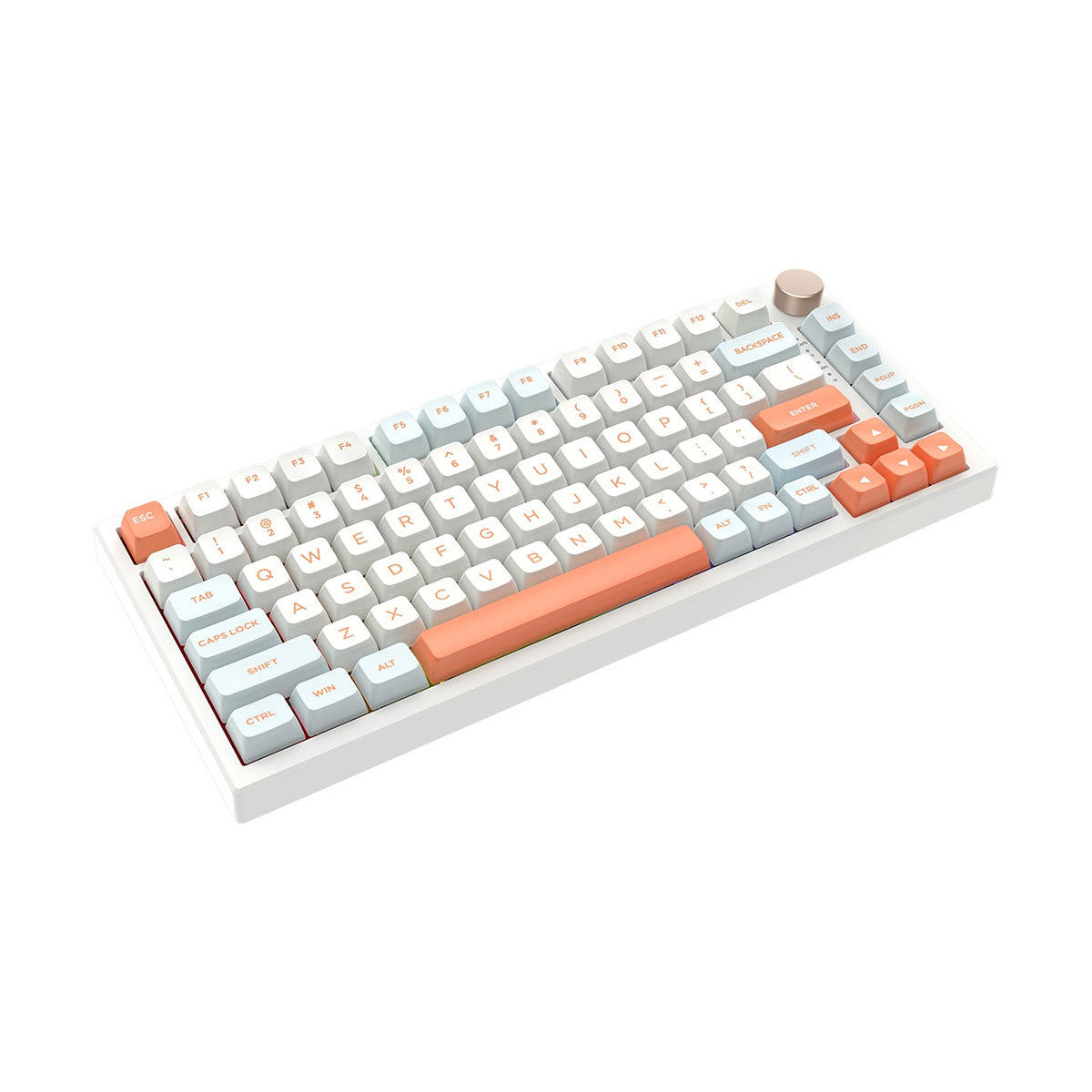 VGN N75 Pro 82 Keys Tri-Mode Mechanical Keyboard (Orange)