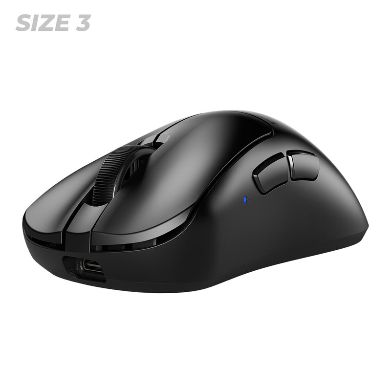 Pulsar Xlite V4 Ultralight Weight eSports Mouse Size 3 (Black, White) (PXL431, PXL432)