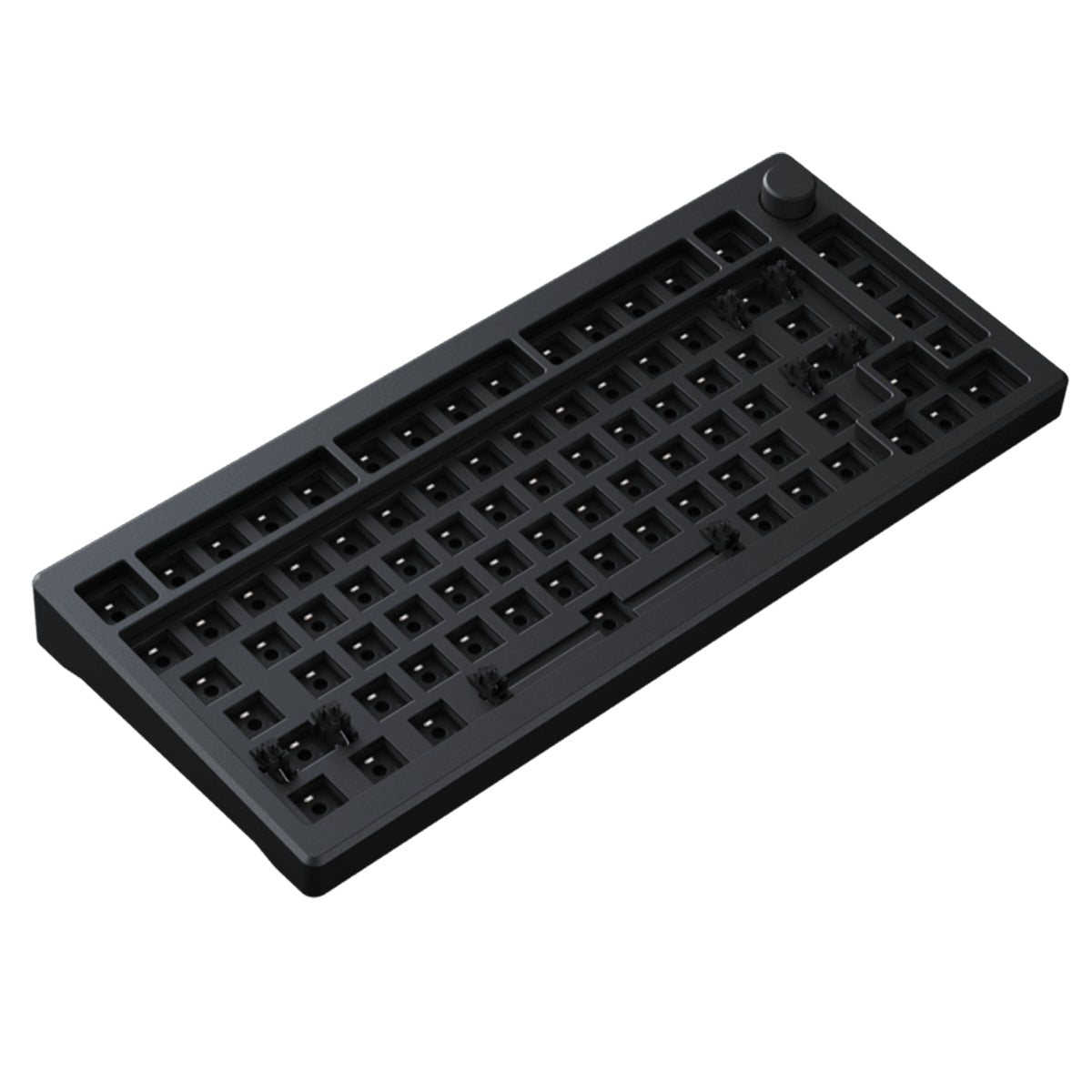 AKKO MOD007 RGB MECHANICAL KEYBOARD HOT-SWAPPABLE DIY KIT GASKET MOUNT WITH 82-KEY LAYOUT (BLACK) - DataBlitz