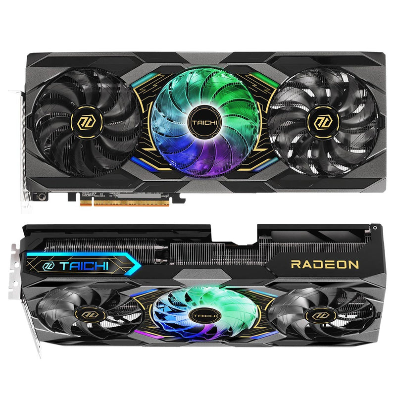 ASRock AMD Radeon RX 9070 XT Taichi OC 16GB GDDR6 Graphics Card