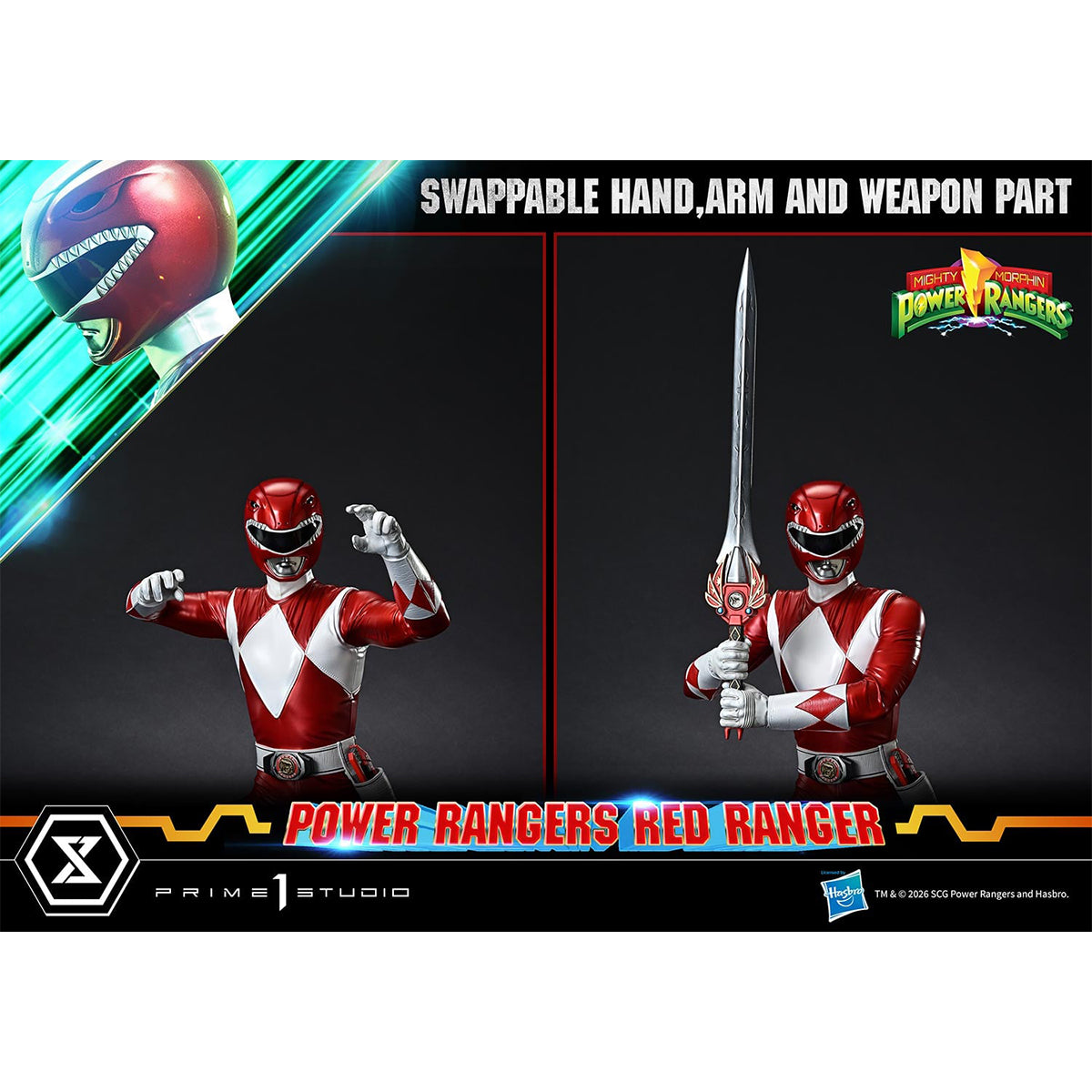 Premium Masterline Mighty Morphin Power Rangers Power Rangers Red Ranger (PMRWR-02) | DataBlitz