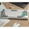 Keychron Lemokey P1 QMK/VIA Fully Assembled with Knob (Pro Version) RGB Backlight Hot-Swappable 75% Custom Gaming Keyboard - Space Silver (Super Banana Switch) (P1P-X4)