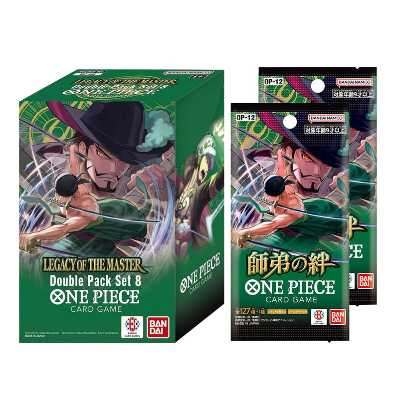 One Piece Card Game Legacy of the Master Double Pack Set 8 (DP-08) One Piece Card Game Legacy of the Master Double Pack Set 8 (DP-08)