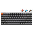 Keychron K3 Max QMK/Via RGB Backlit Hot-Swappable Compact Wireless Custom Mechanical Keyboard - Black/Grey (Low Profile Gateron Mechanical Brown Switch) (K3M-H3)