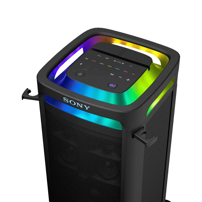 Sony ULT Power Sound Tower 9AC Party Speaker + Wireless Handheld Microphone