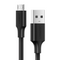 UGreen Micro USB Male To USB 2.0 A Male Cable - 1m (Black) (US289/60136)