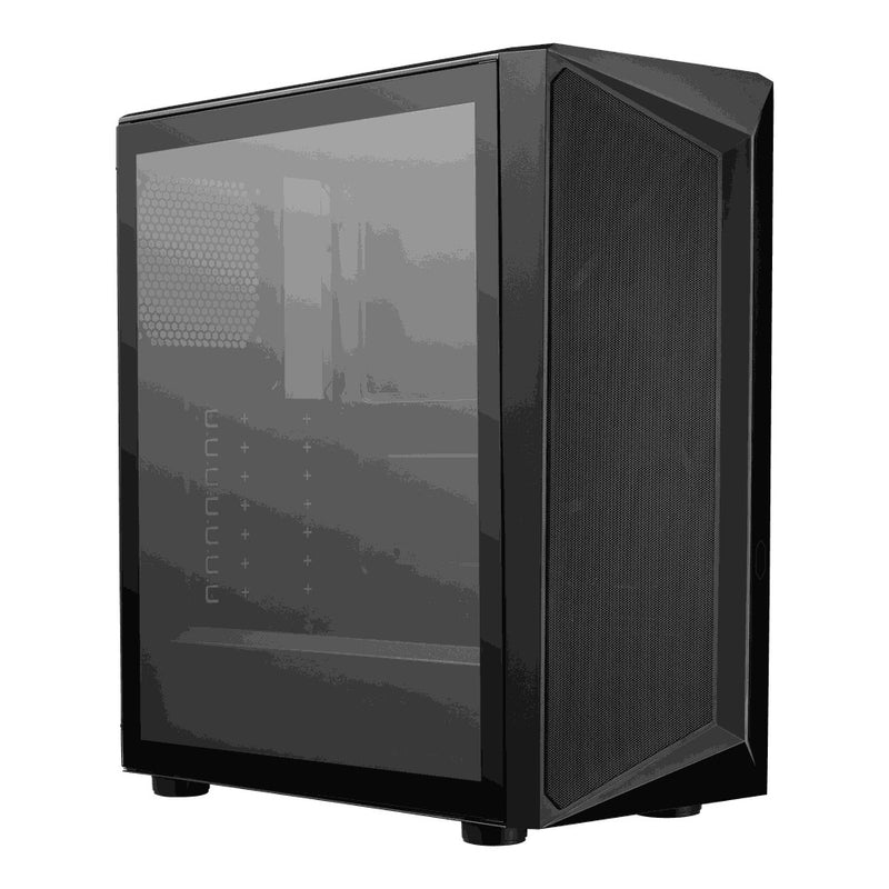 Cooler Master CMP 510 ARGB Strip Tempered Glass Mid Tower PC Case (Black) (CP510-KGNN-S00)