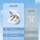 Baseus Bowie E16 True Wireless Earphone (Cluster Black, Stellar White)