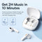 Baseus Bowie E16 True Wireless Earphone (Cluster Black, Stellar White)