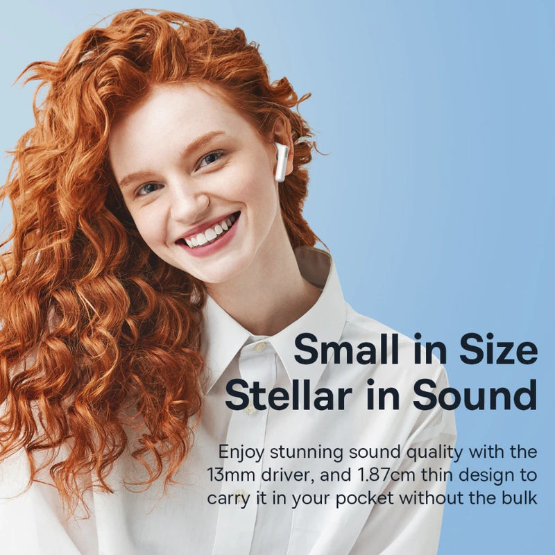 Baseus Bowie E16 True Wireless Earphone (Cluster Black, Stellar White)
