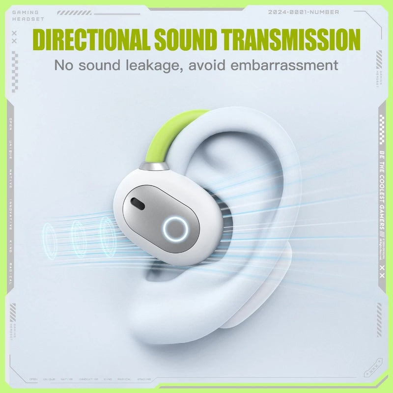 Onikuma T25 Wireless Earphones with Translation Function (White)