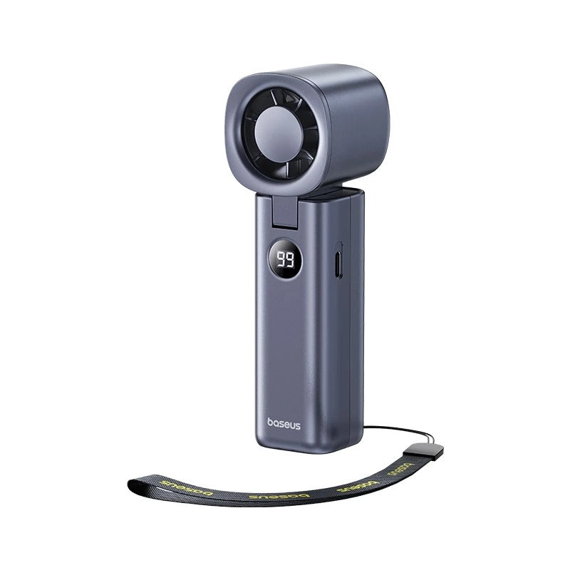 Baseus GoTrip DT1 High-Speed Foldable Handheld Fan (Space Grey) (C1027
