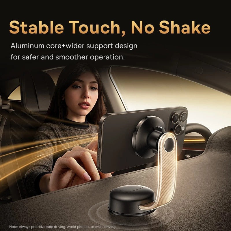 Baseus PrimeTrip C02 Magnetic Car Mount Suction Cup Version (Cosmic Black) (C0013100)