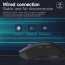 Ajazz NJ05 Wired Gaming Mouse (Black)