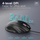 Ajazz NJ05 Wired Gaming Mouse (Black)