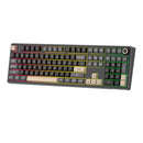 Royal Kludge R108 QMK Single-Mode RGB 107 Keys Mechanical Keyboard Phantom (Creamy Switch)