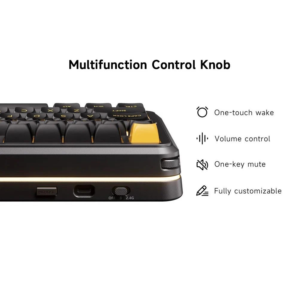 MCHOSE K99 V3 RGB Tri-Mode Hot-Swappable Mechanical Keyboard