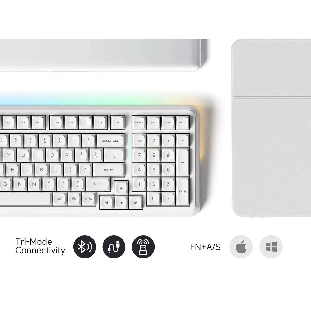 MCHOSE K99 V3 RGB Tri-Mode Hot-Swappable Mechanical Keyboard