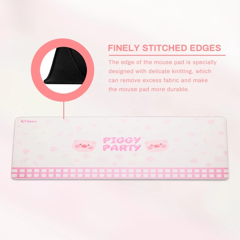 Akko Piggy Party Mouse Pad (900x400mm)