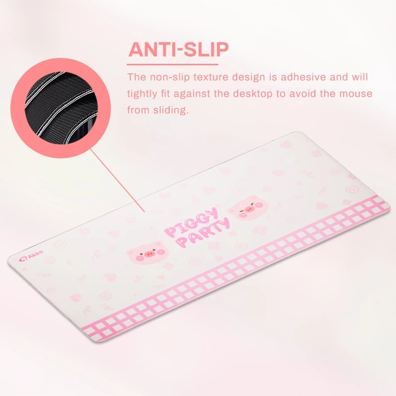 Akko Piggy Party Mouse Pad (900x400mm)