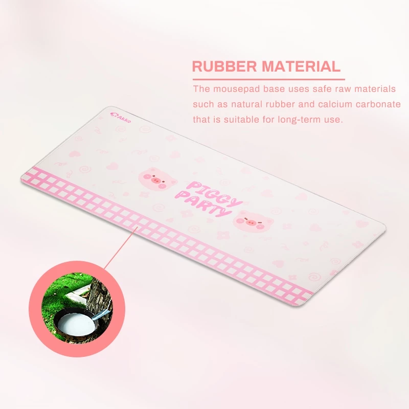 Akko Piggy Party Mouse Pad (900x400mm)
