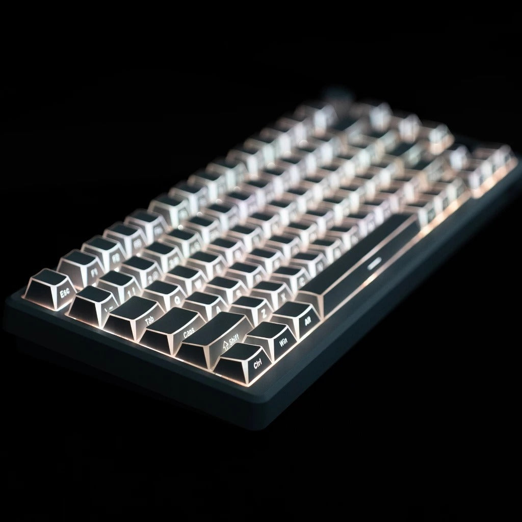Royal Kludge RK-M75 Tri-Mode RGB 81 Keys Hot-Swappable Mechanical Keyboard Aurora (Creamy Switch)