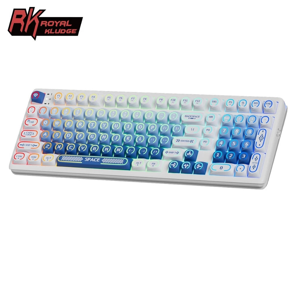 Royal Kludge RK R99 Tri-Mode RGB 101 Keys Hot-Swappable Mechanical Key