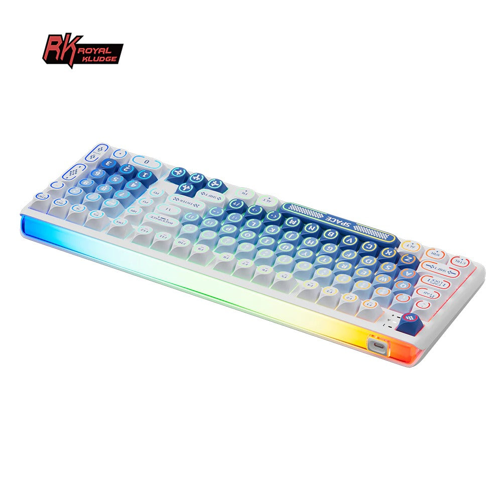 Royal Kludge RK R99 Tri-Mode RGB 101 Keys Hot-Swappable Mechanical Key