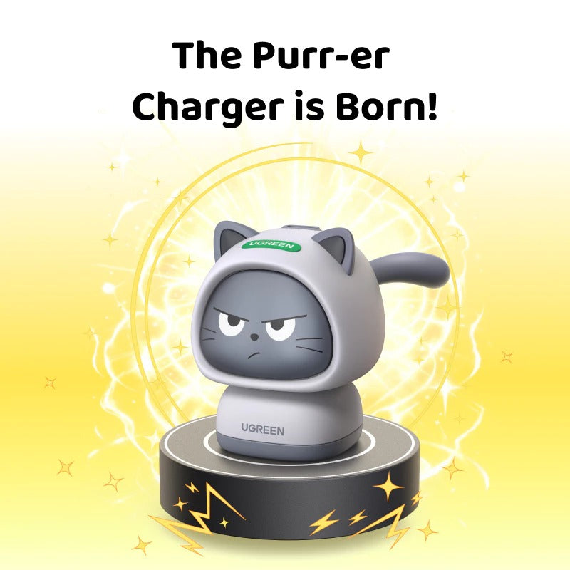 Ugreen Uno 45W USB-C GaN Fast Charger (Cat Design) (X640/85691B)