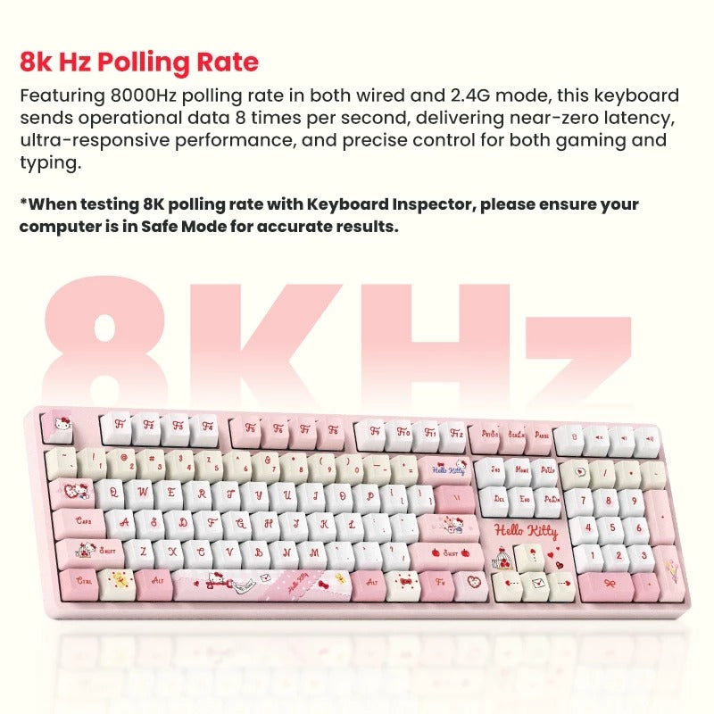 Akko Hello Kitty 5108 V5 Multi-Mode RGB Mechanical Keyboard
