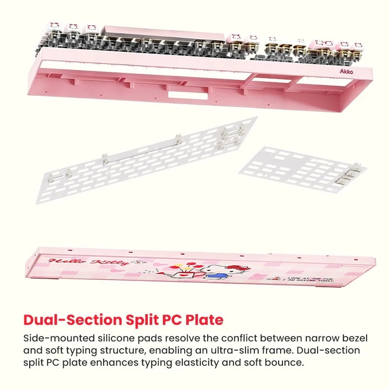 Akko Hello Kitty 5108 V5 Multi-Mode RGB Mechanical Keyboard