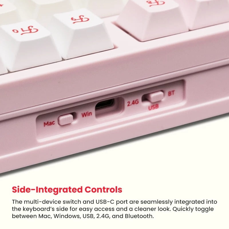 Akko Hello Kitty 5108 V5 Multi-Mode RGB Mechanical Keyboard