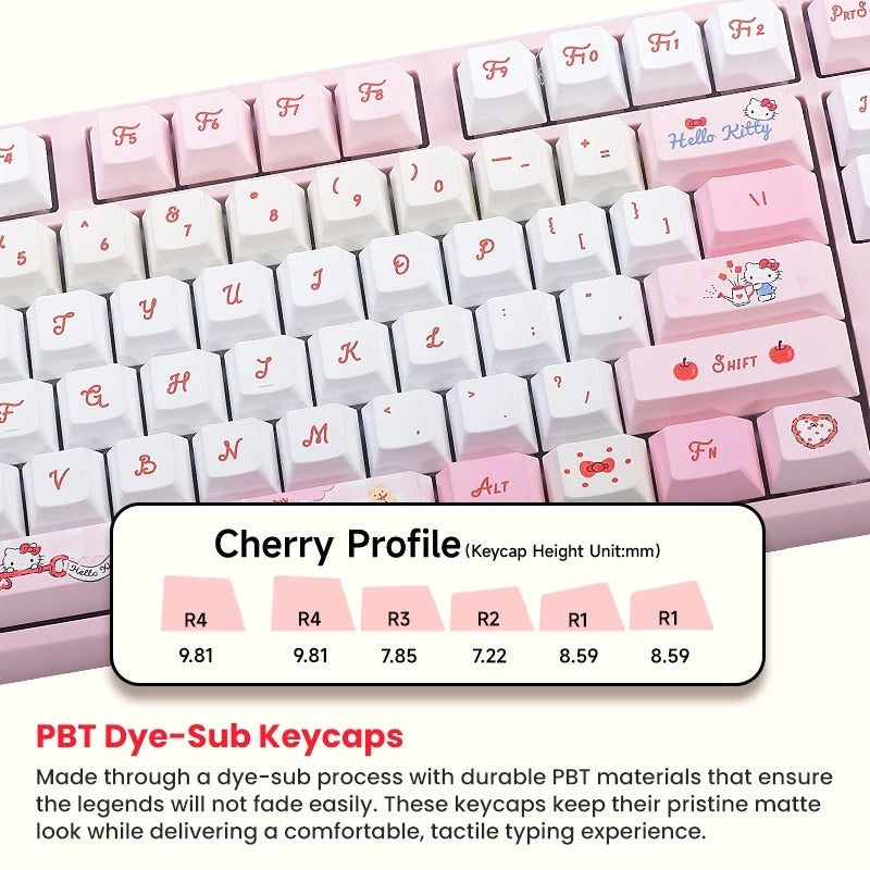 Akko Hello Kitty 5108 V5 Multi-Mode RGB Mechanical Keyboard