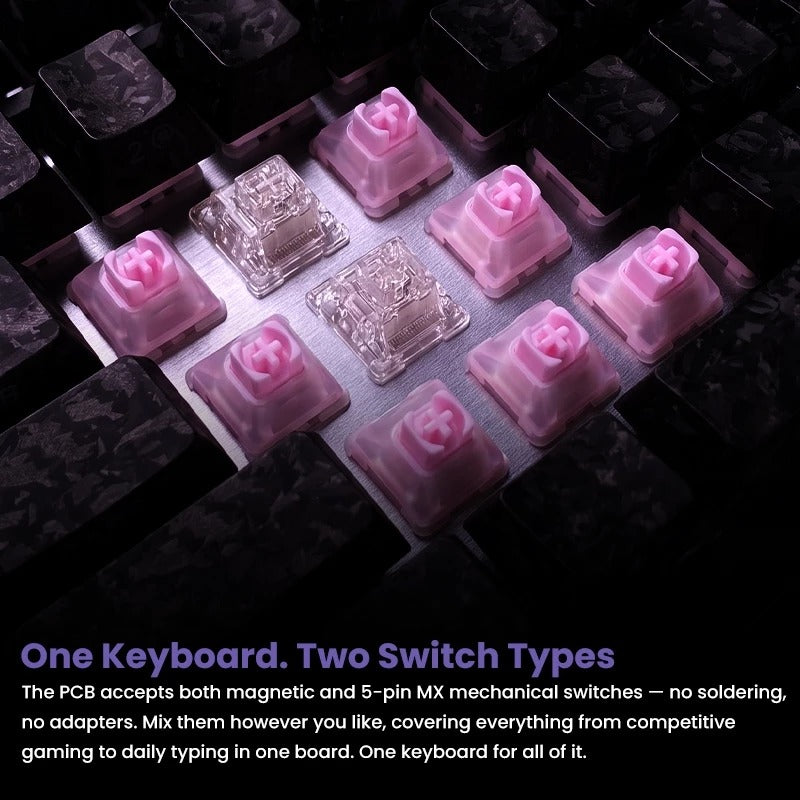 Akko 5075 V5 TMR ARGB Hot-Swap Magnetic Keyboard (Black)