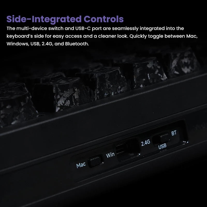 Akko 5075 V5 TMR ARGB Hot-Swap Magnetic Keyboard (Black)