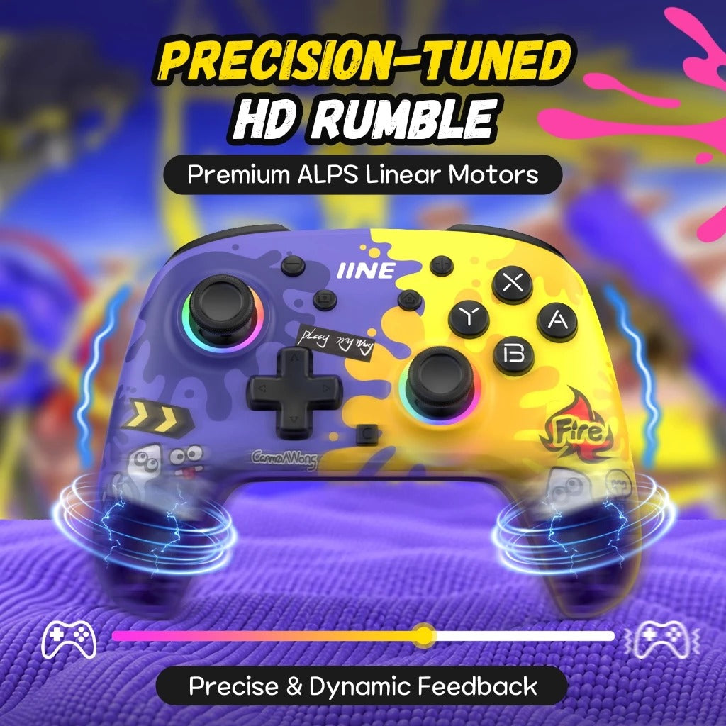 IINE Stella Series HD Rumble Wireless Controller | Datablitz