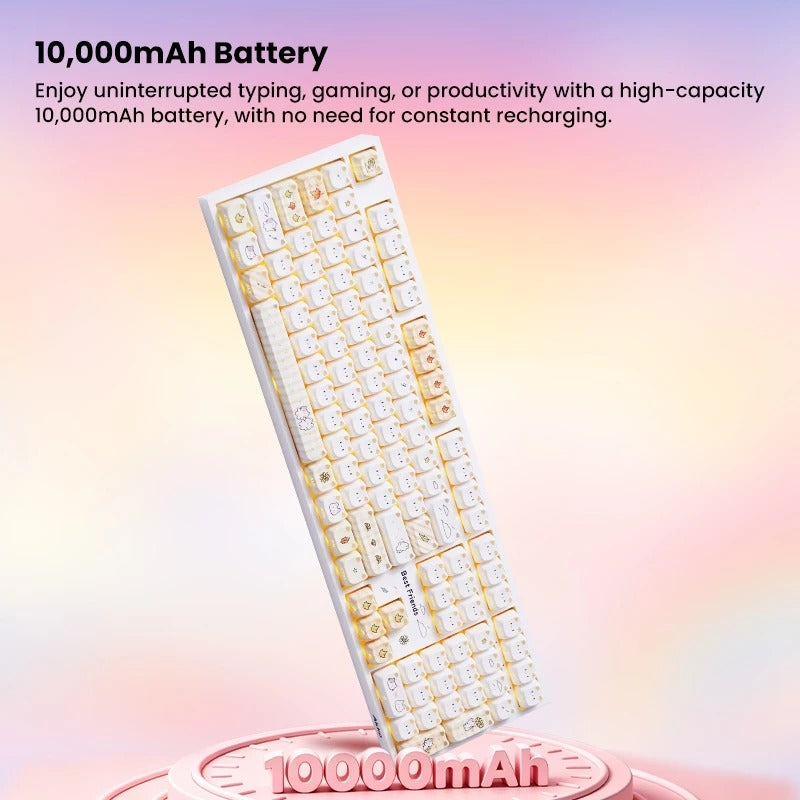 Akko Shiny Kitten 5108 V5 RGB Mechanical Keyboard (Yellow)