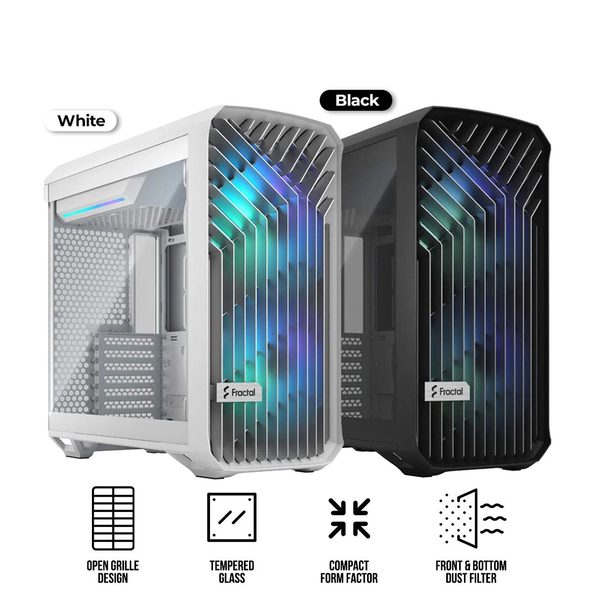Fractal Design Torrent Compact Computer Case | DataBlitz